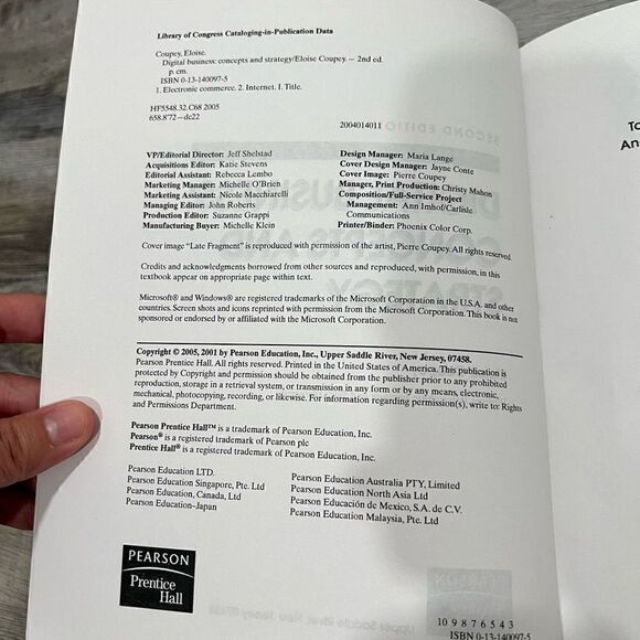 Digital Business  Concepts And Strategies  2nd Edition  By Eloise Coupey - Picture 2 of 3